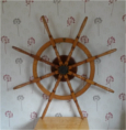 Presentation mount, a Ships Wheel